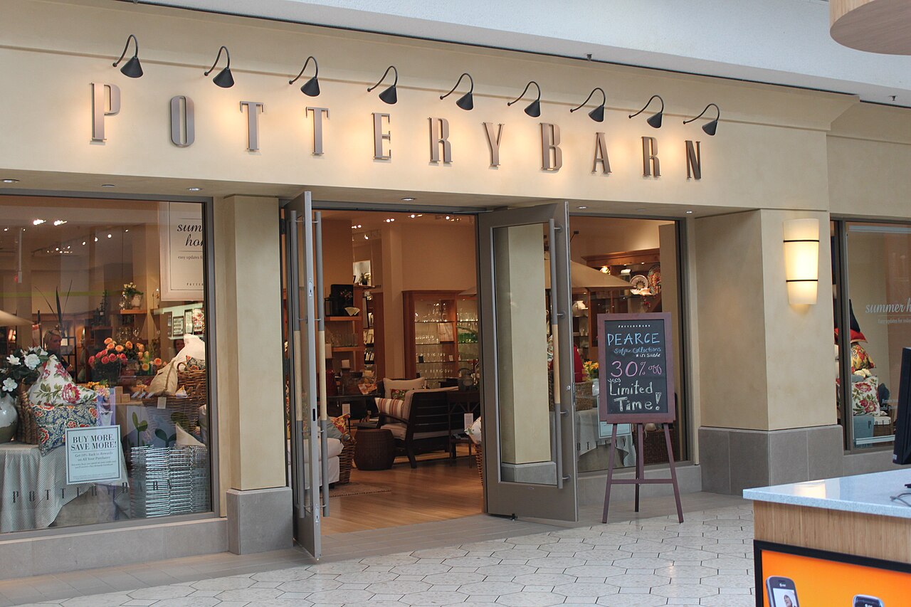 Retail expansion at International Plaza Tampa featuring Pottery Barn store